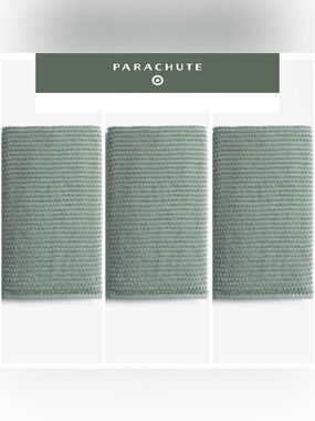 Parachute x Target Terry Dot Bath Towel Jade -3 Ct